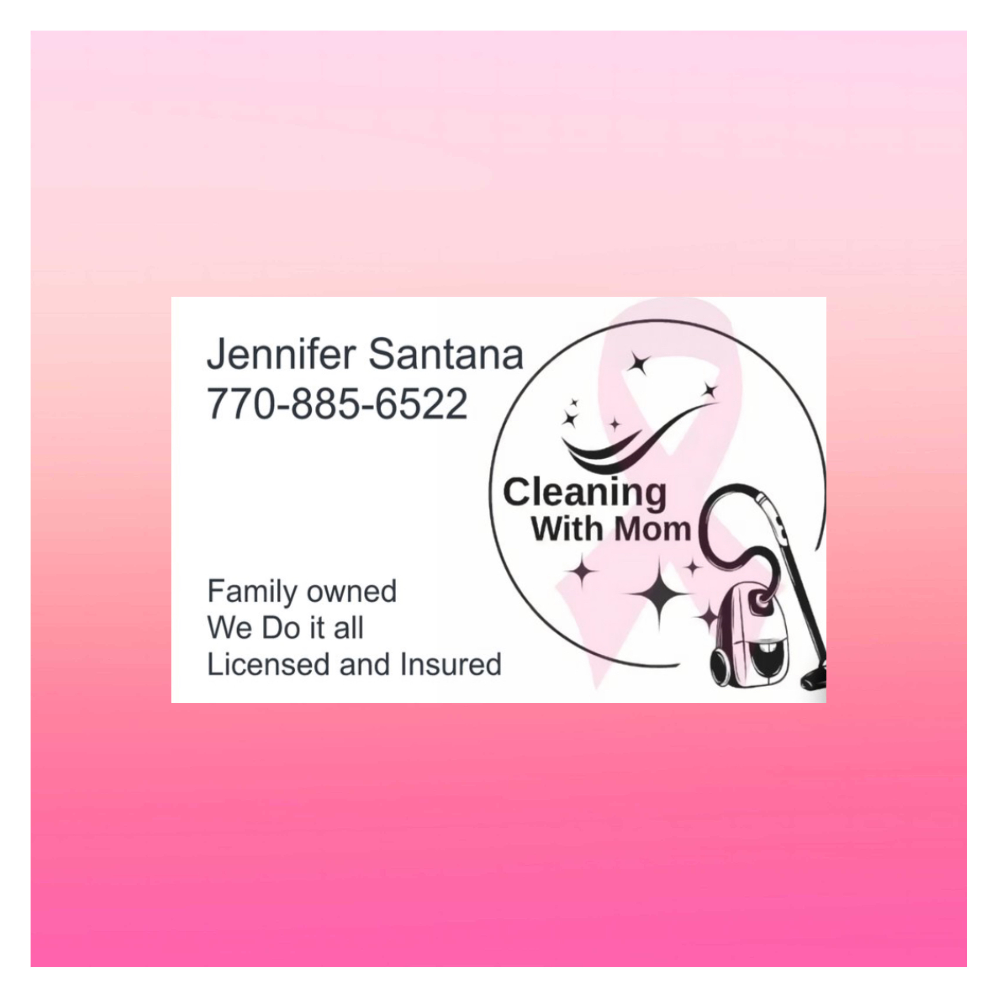 Cleaning With Mom logo