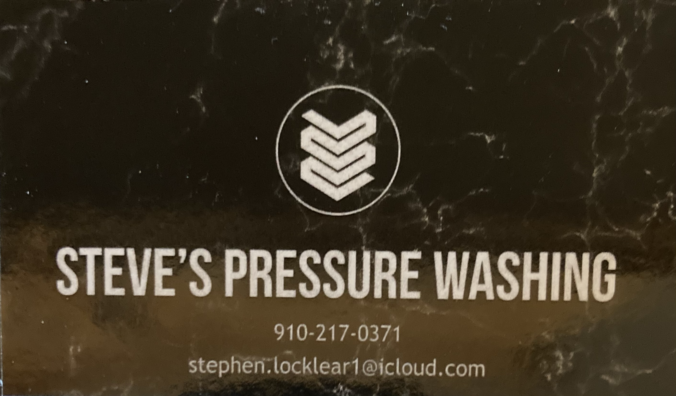 Steve’s Pressure Washing logo
