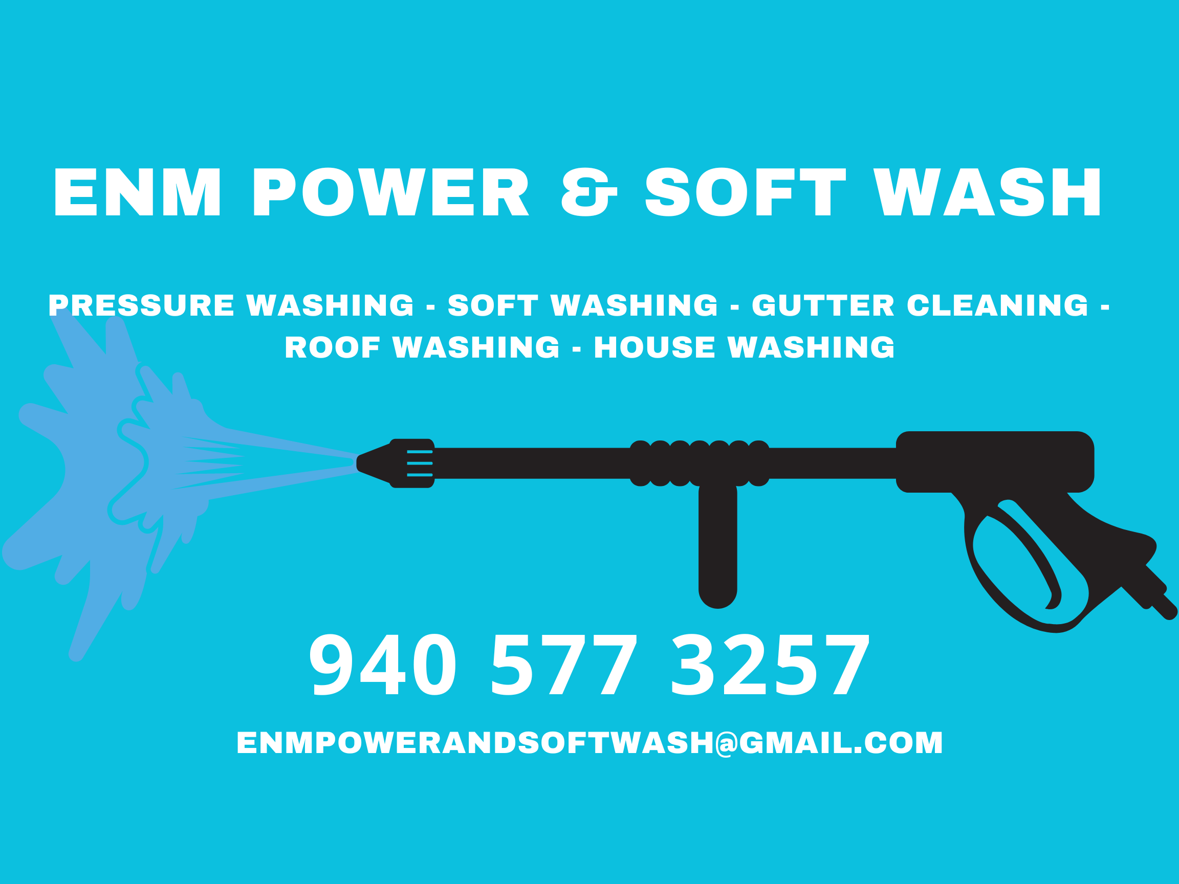 ENM Power & Soft Wash logo
