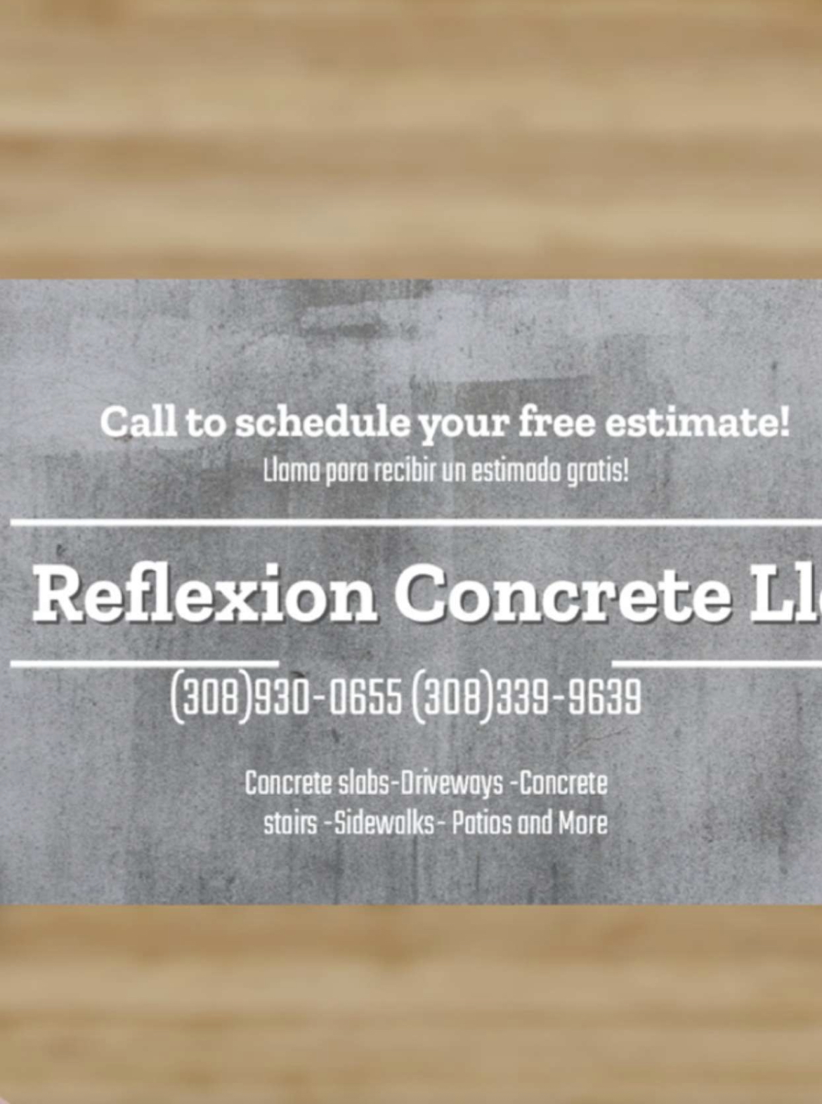 Reflexion Concrete Llc logo