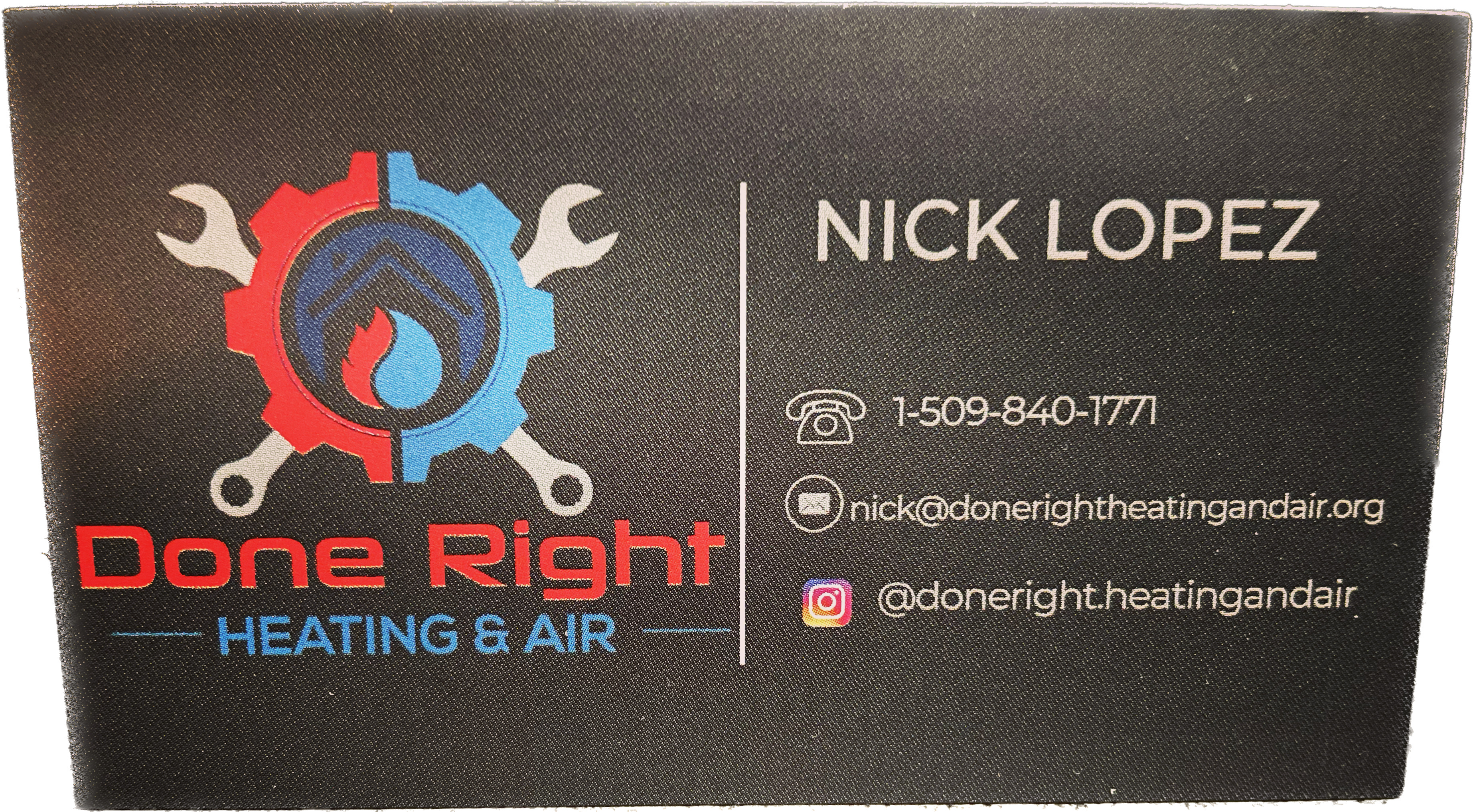 Done Right Heating and Air logo