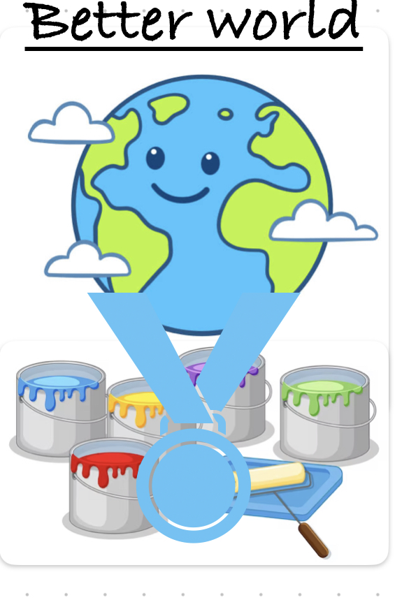 Logo for Better World. Panting, Drywall & Framing
