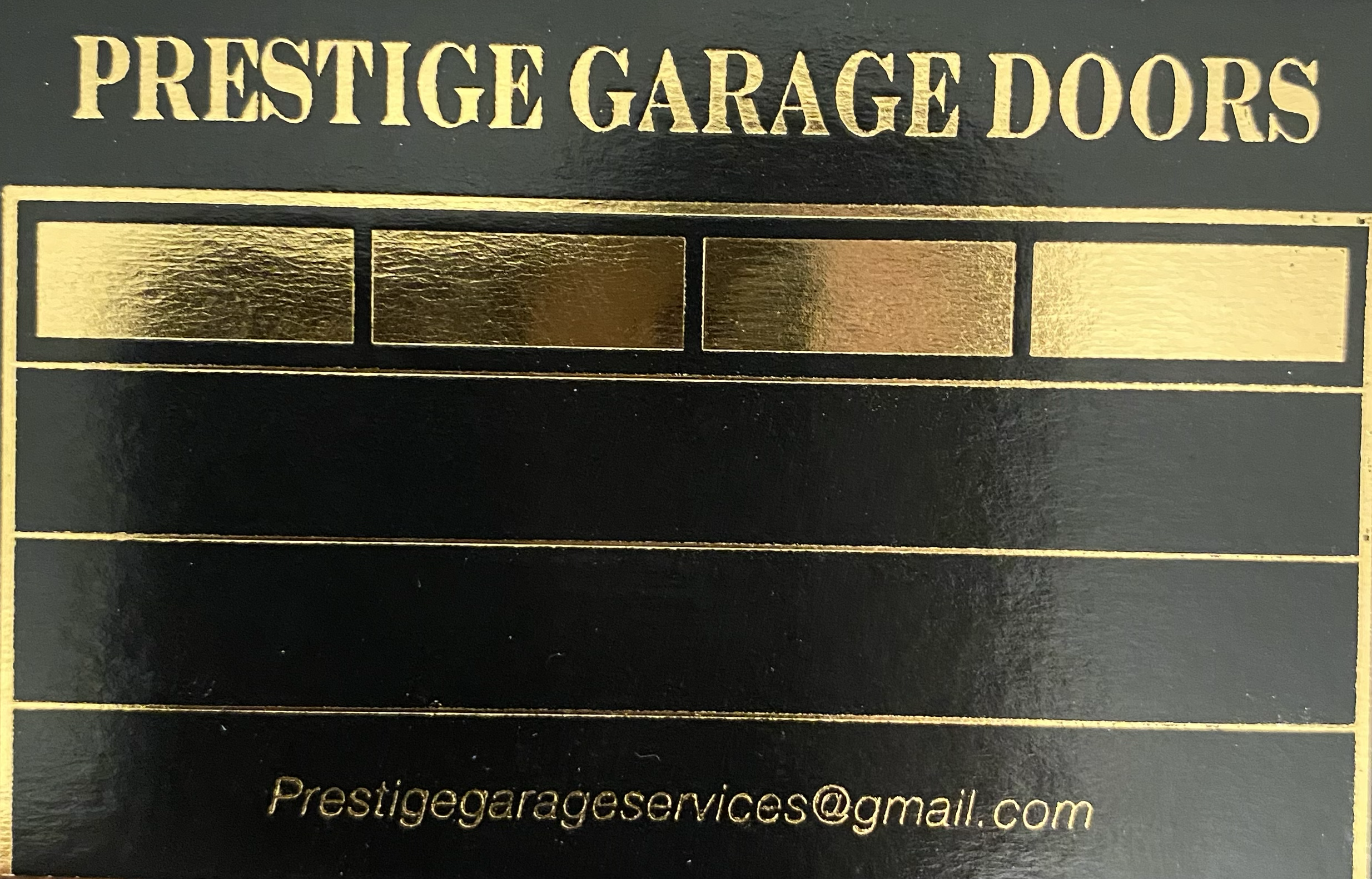 Prestige Garage Doors logo