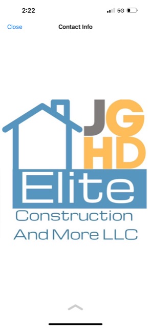 JGHD Elite Construction and More LLC logo