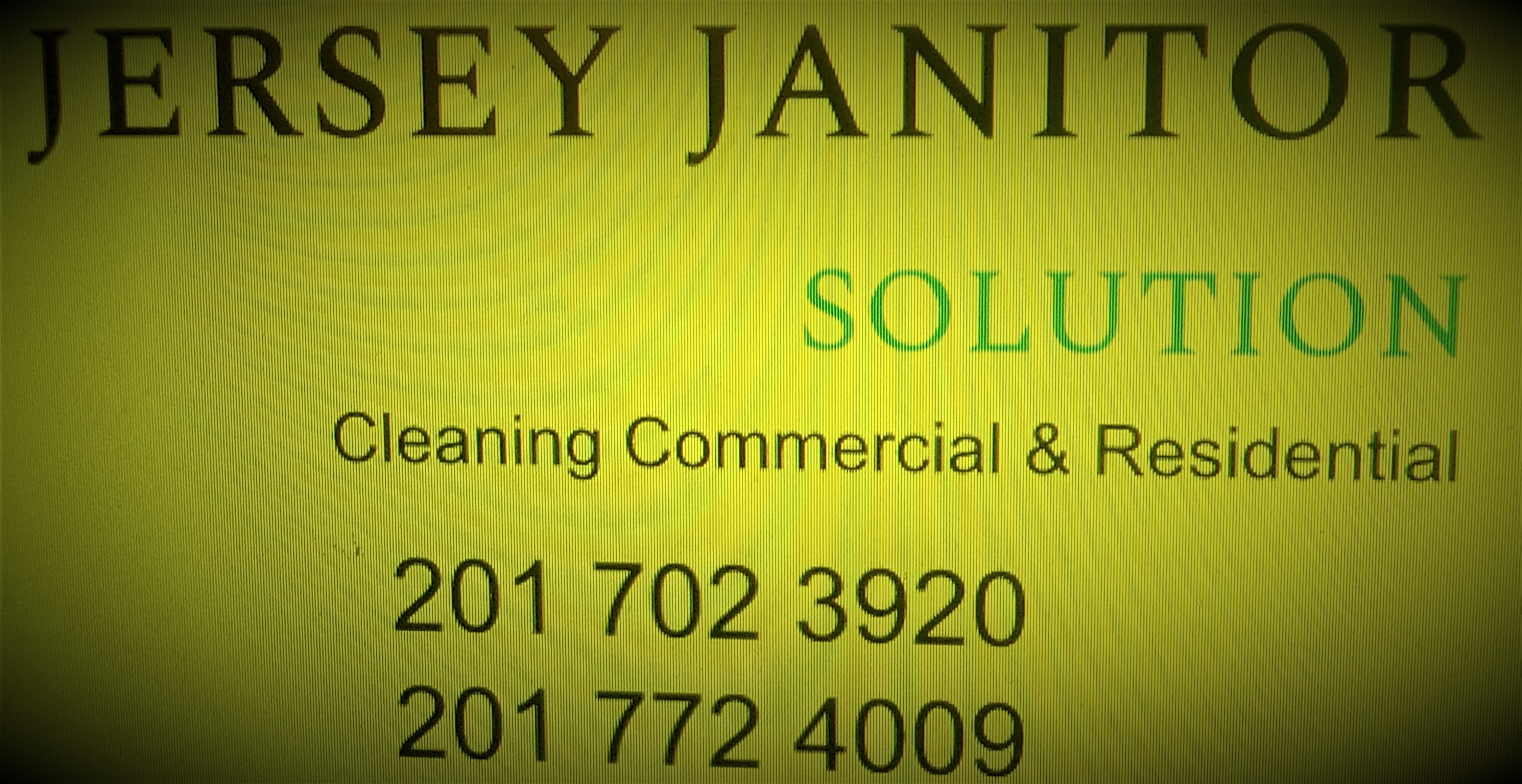 JERSEY JANITOR SOLUTION logo