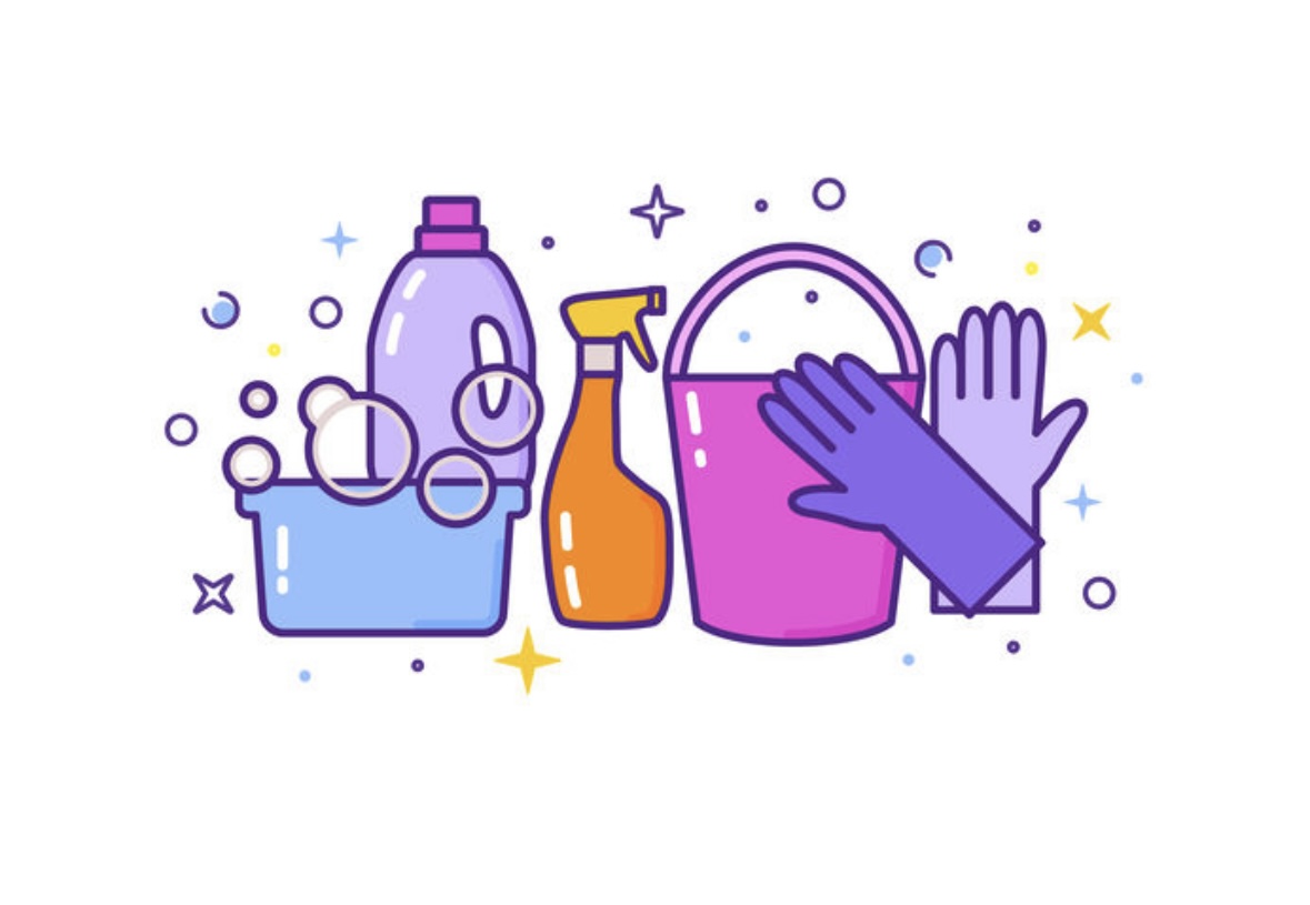 Logo for SAMPER CLEANING