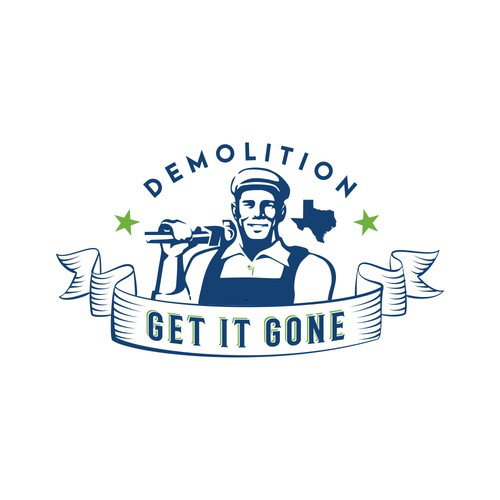 First class demolition logo