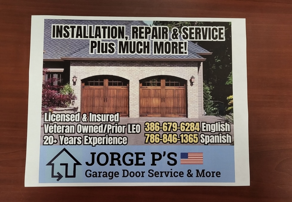 Jorges Garage Door logo