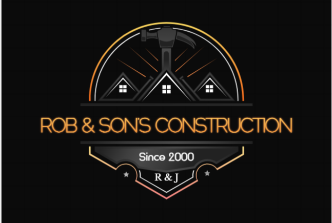 Logo for Rob and Sons Construction