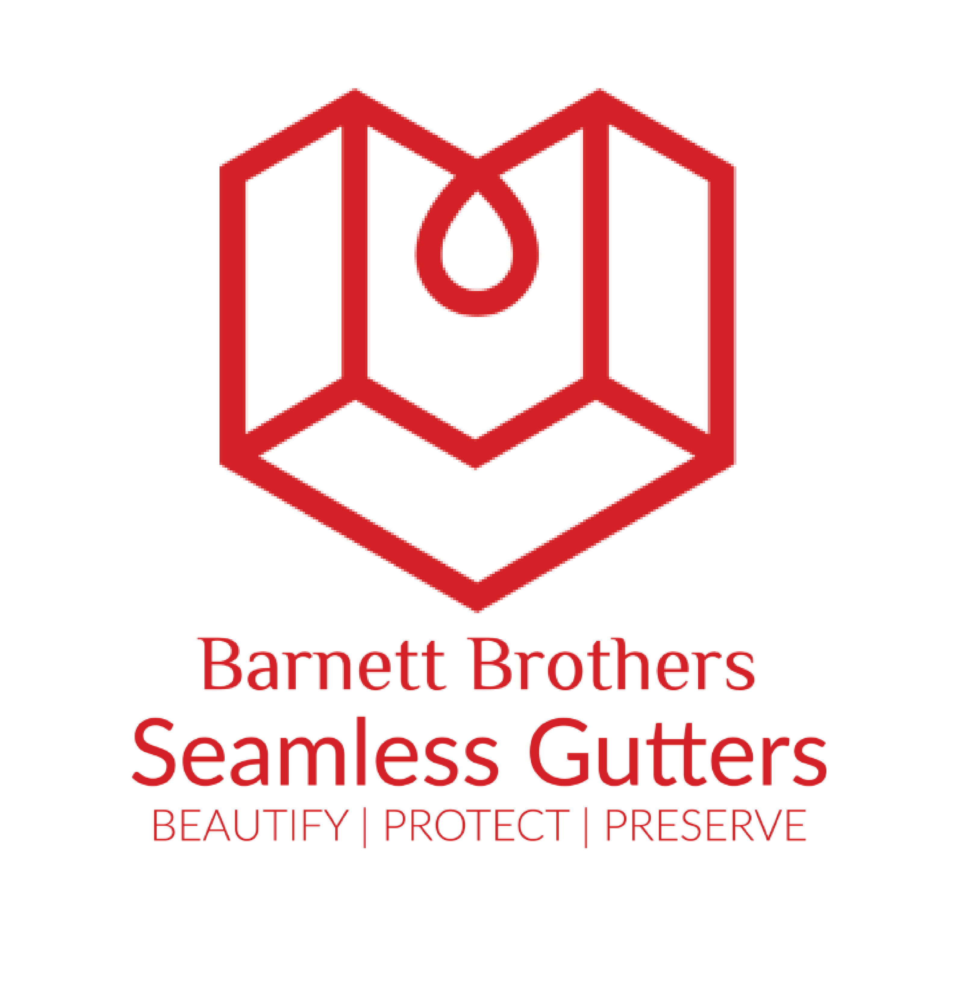 Barnett Brothers Seamless Gutters logo