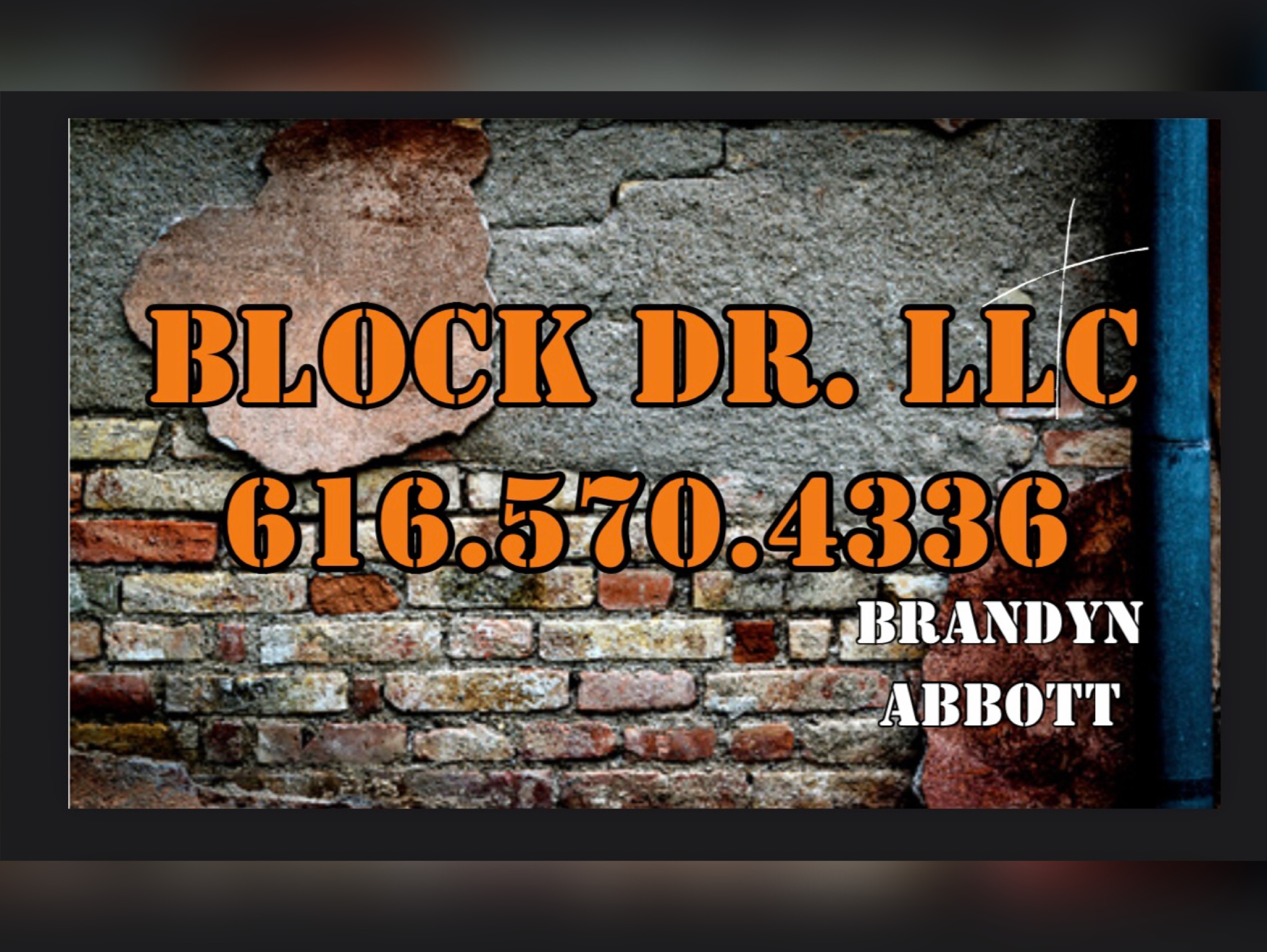 The Block Dr. LLC logo