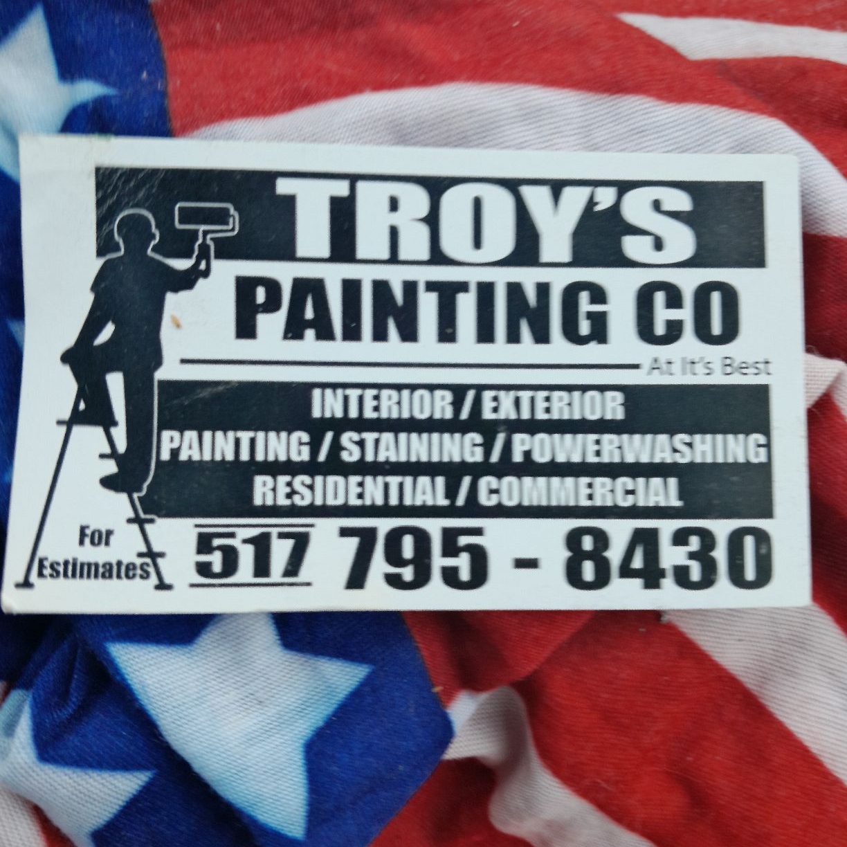 Logo for Troy's Painting Company