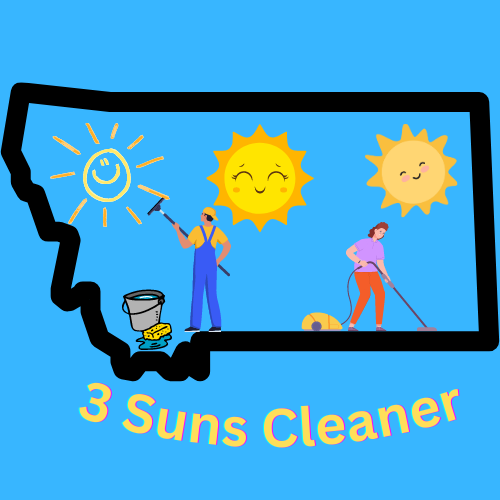 3 Suns Cleaners logo