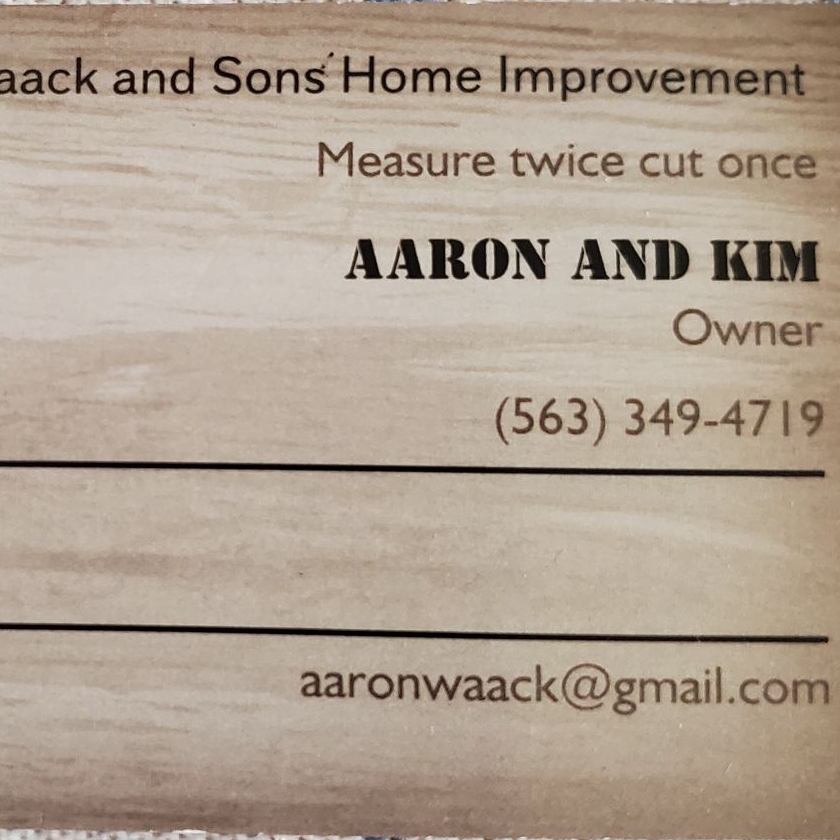 Avatar for Waack and Sons Home Improvement