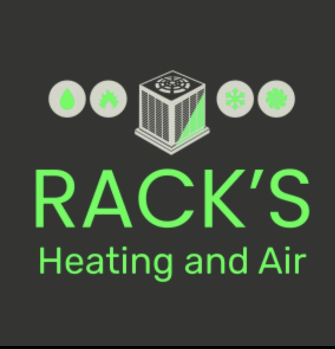 Racks Heating and Air logo