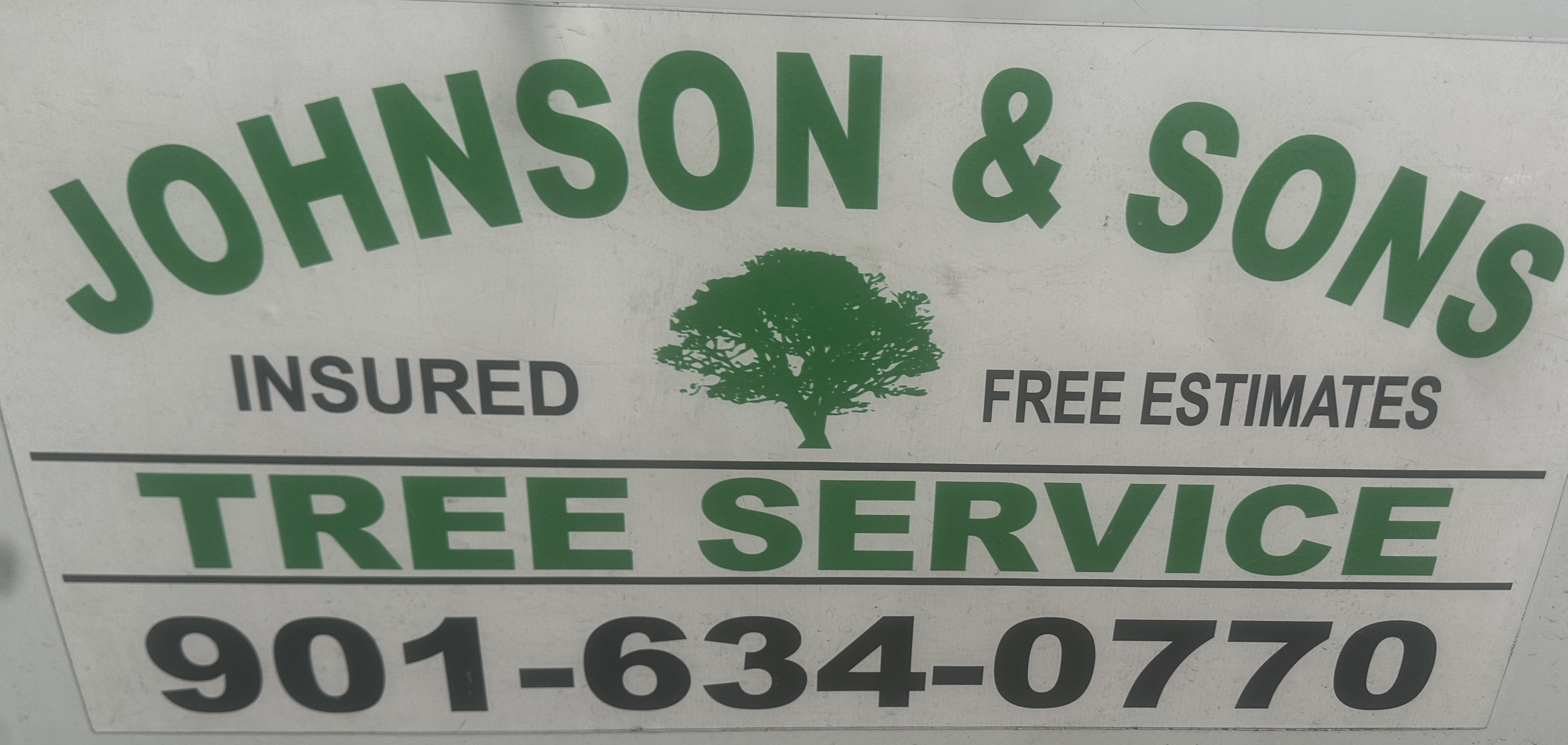 Logo for Johnson & Son's Tree Service