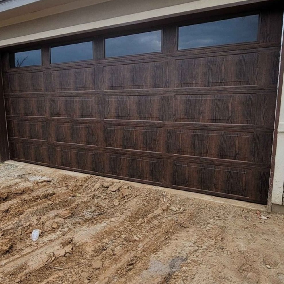 Lvj garage doors logo
