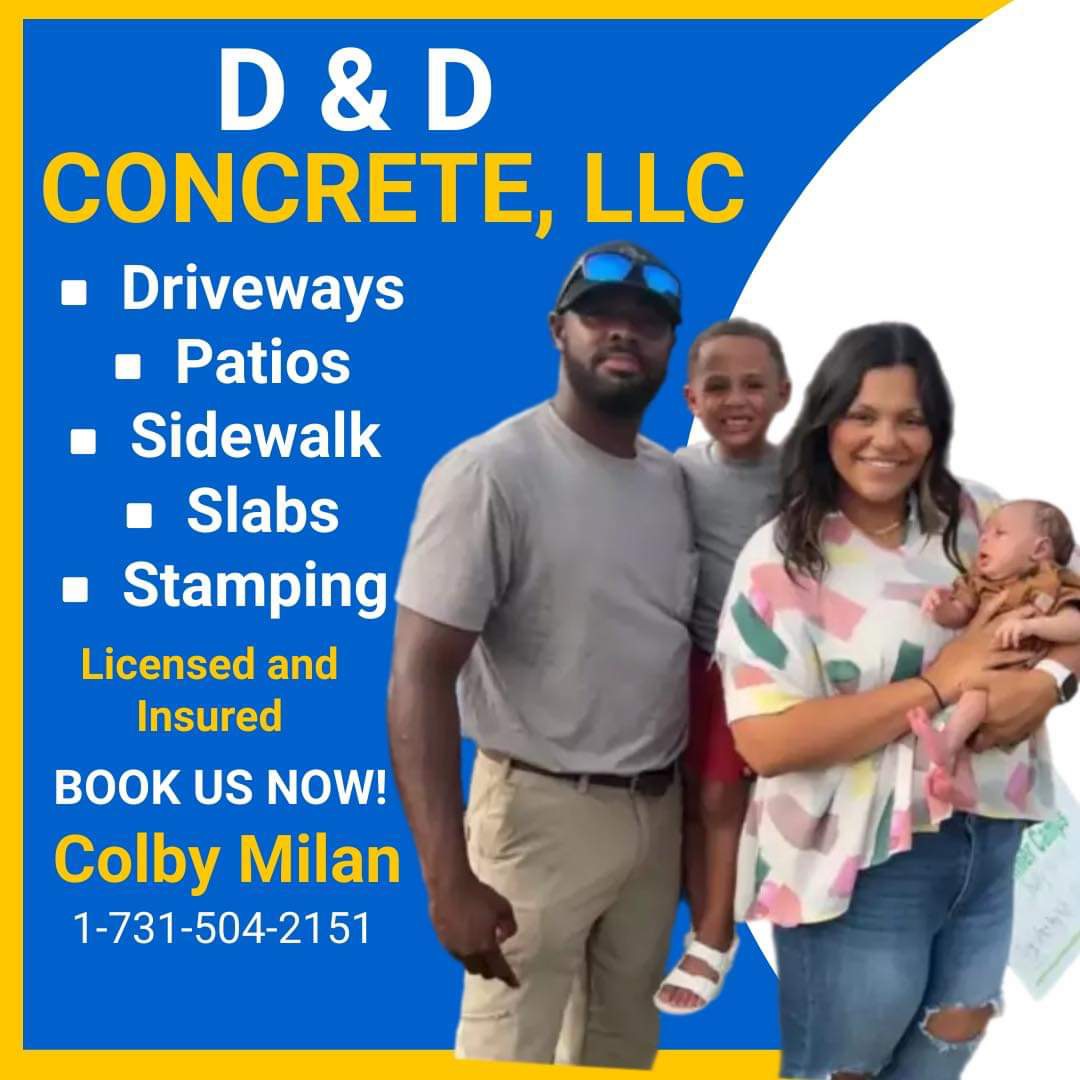 D & D Concrete, LLC logo