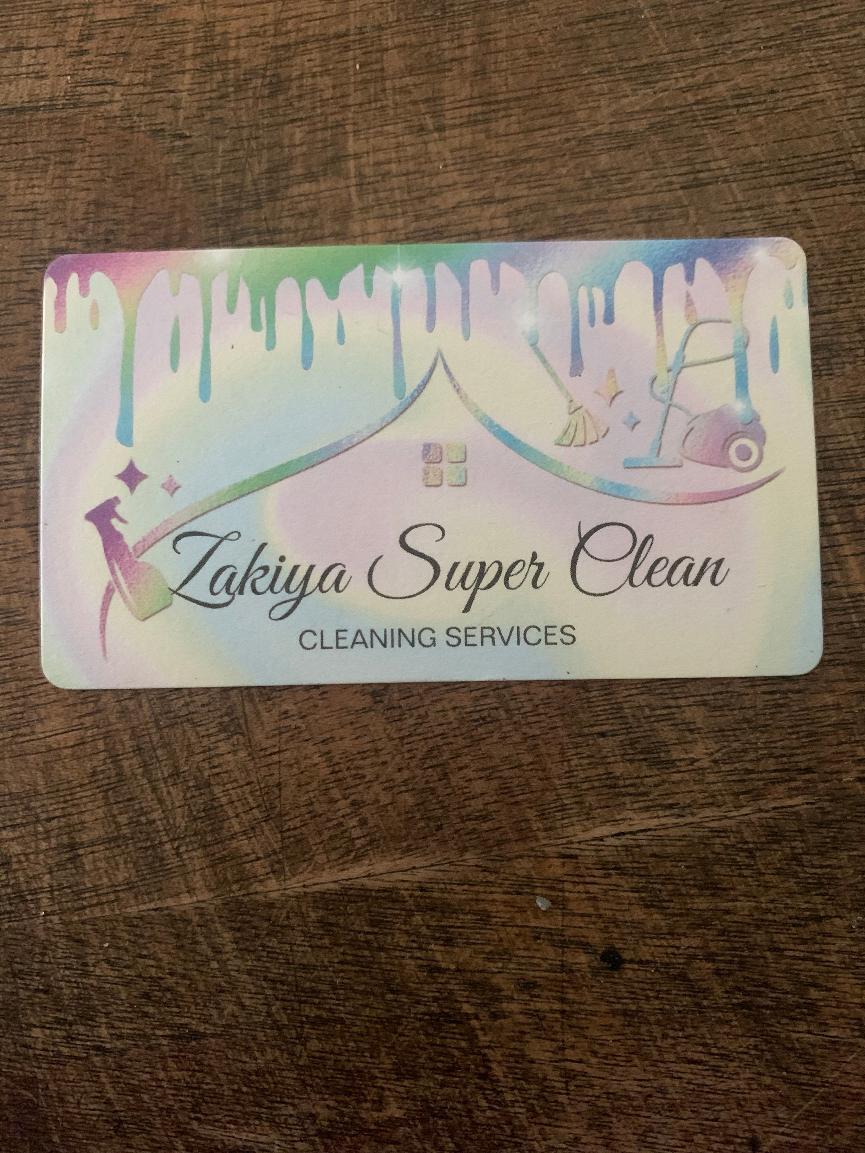 Avatar for Zakiya super clean