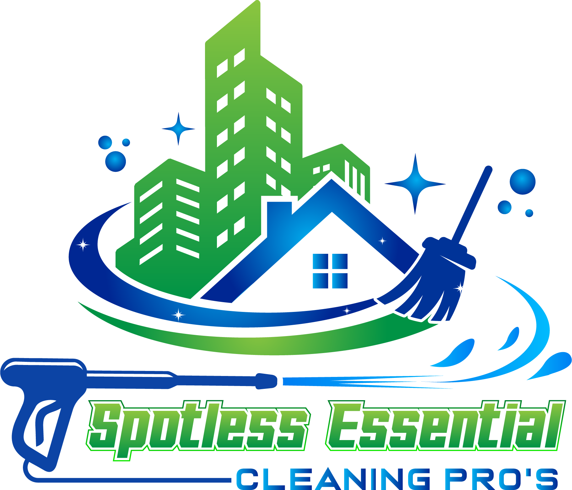 Logo for Spotless Essential Cleaning Pros