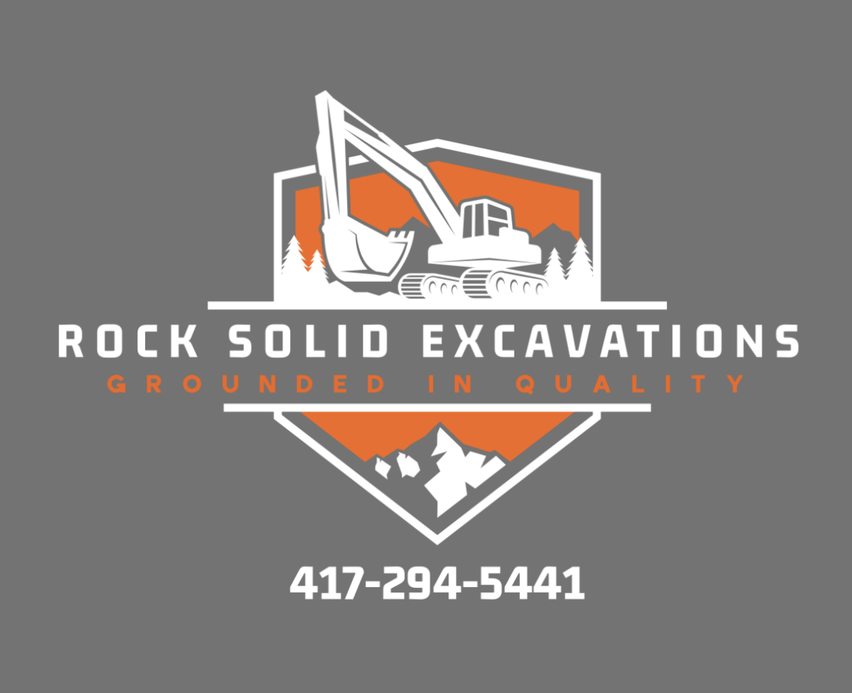 Rock solid excavations logo