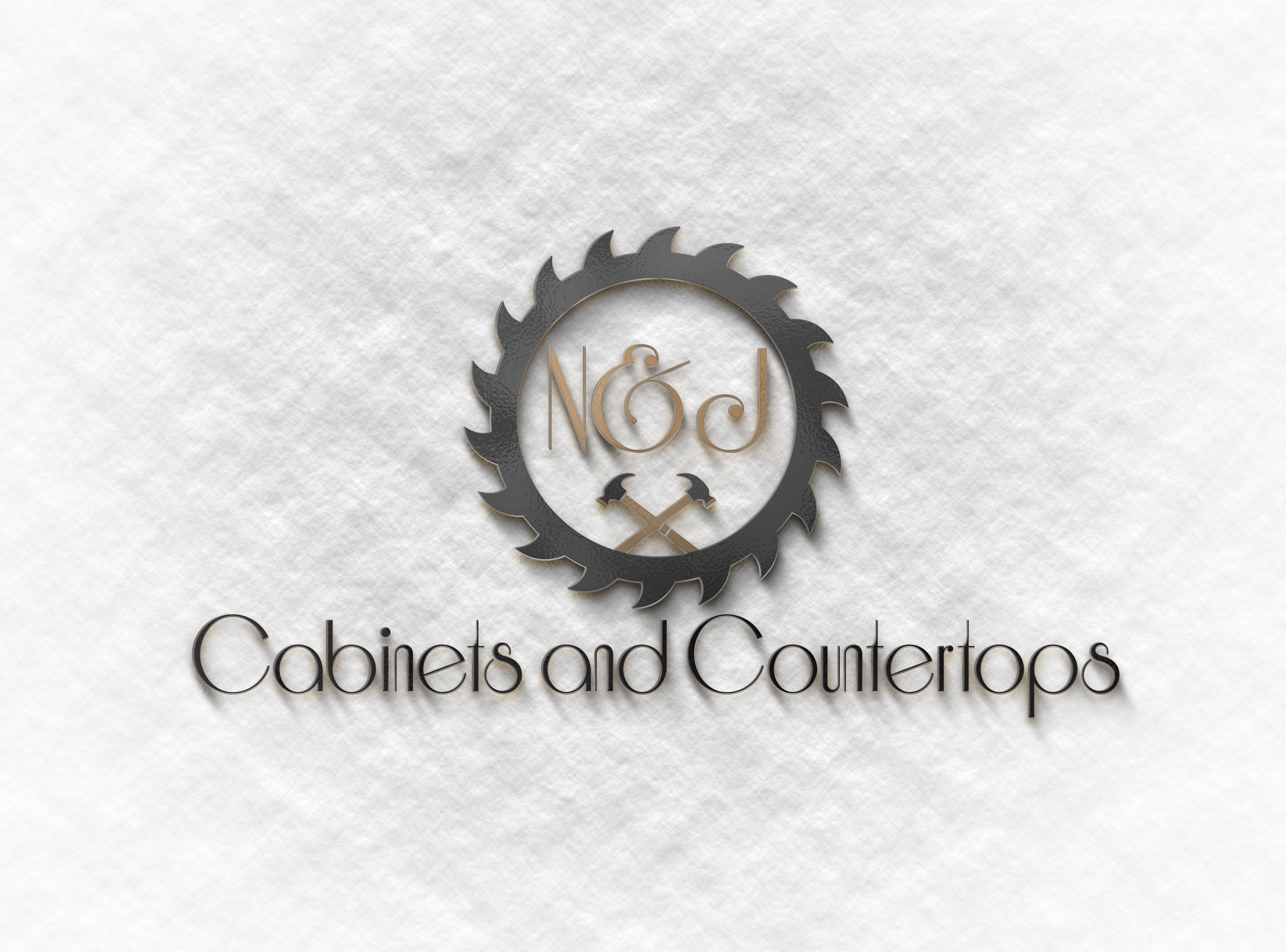 N&J cabinets and countertops logo