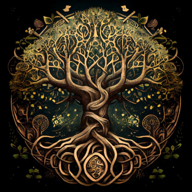 Backwoods Lawn and Landscaping logo