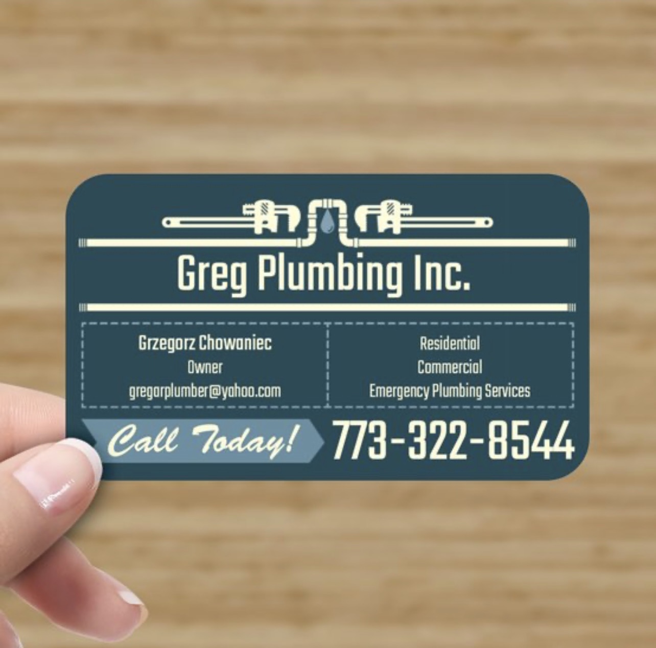 Greg Plumbing, Inc. logo