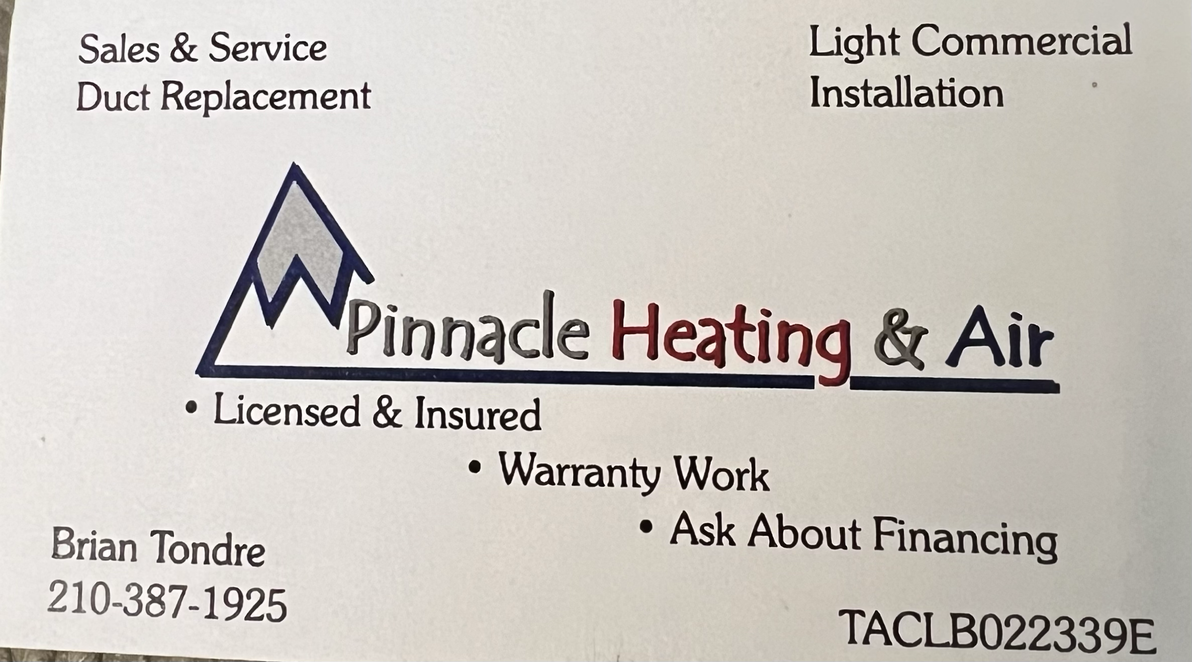 Avatar for Pinnacle Heating and Air LLC