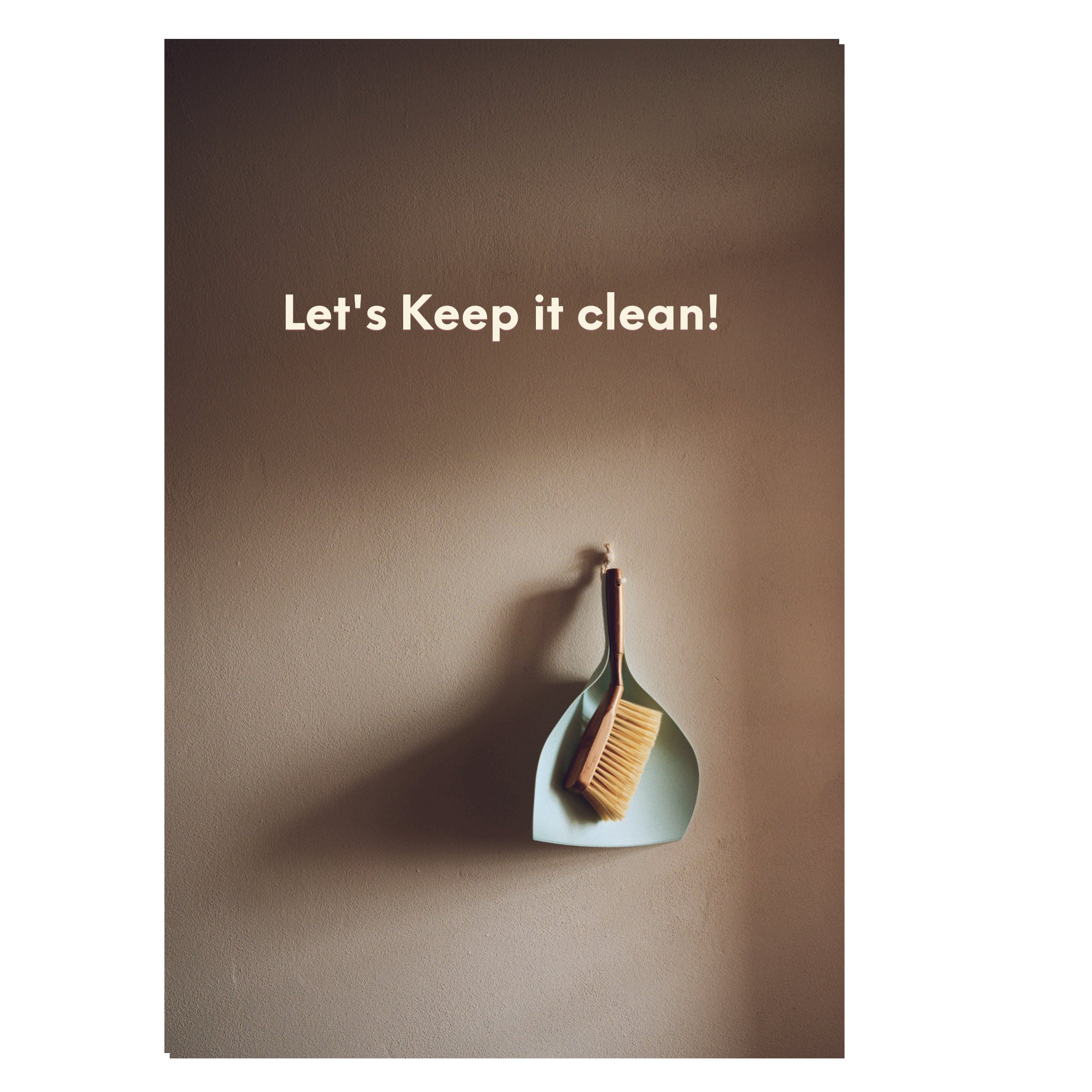 Let's keep it clean logo