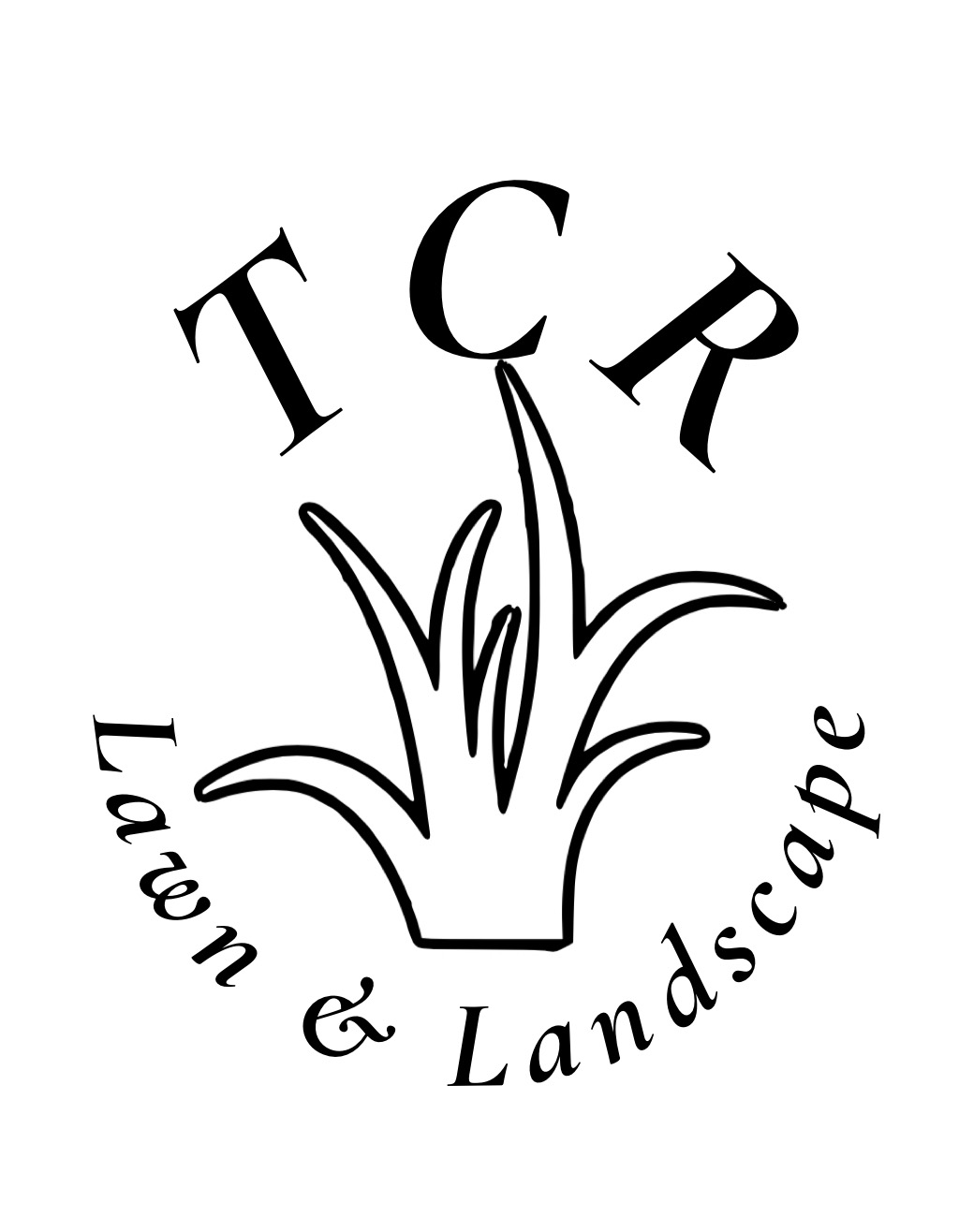 TCR Lawn & Landscape logo