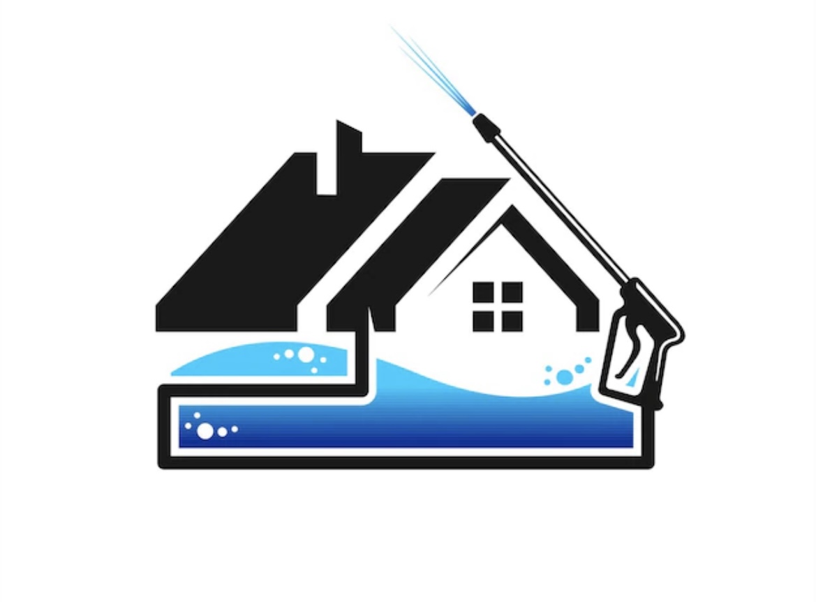 B&M pressure washing logo