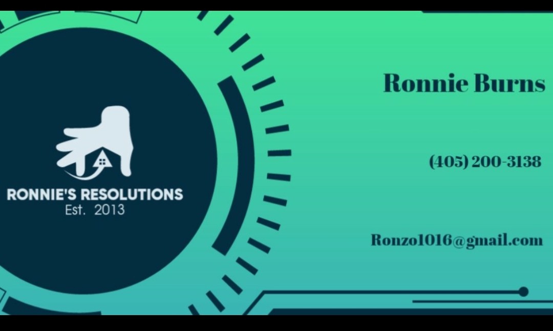 Ronnie's Resolution's logo