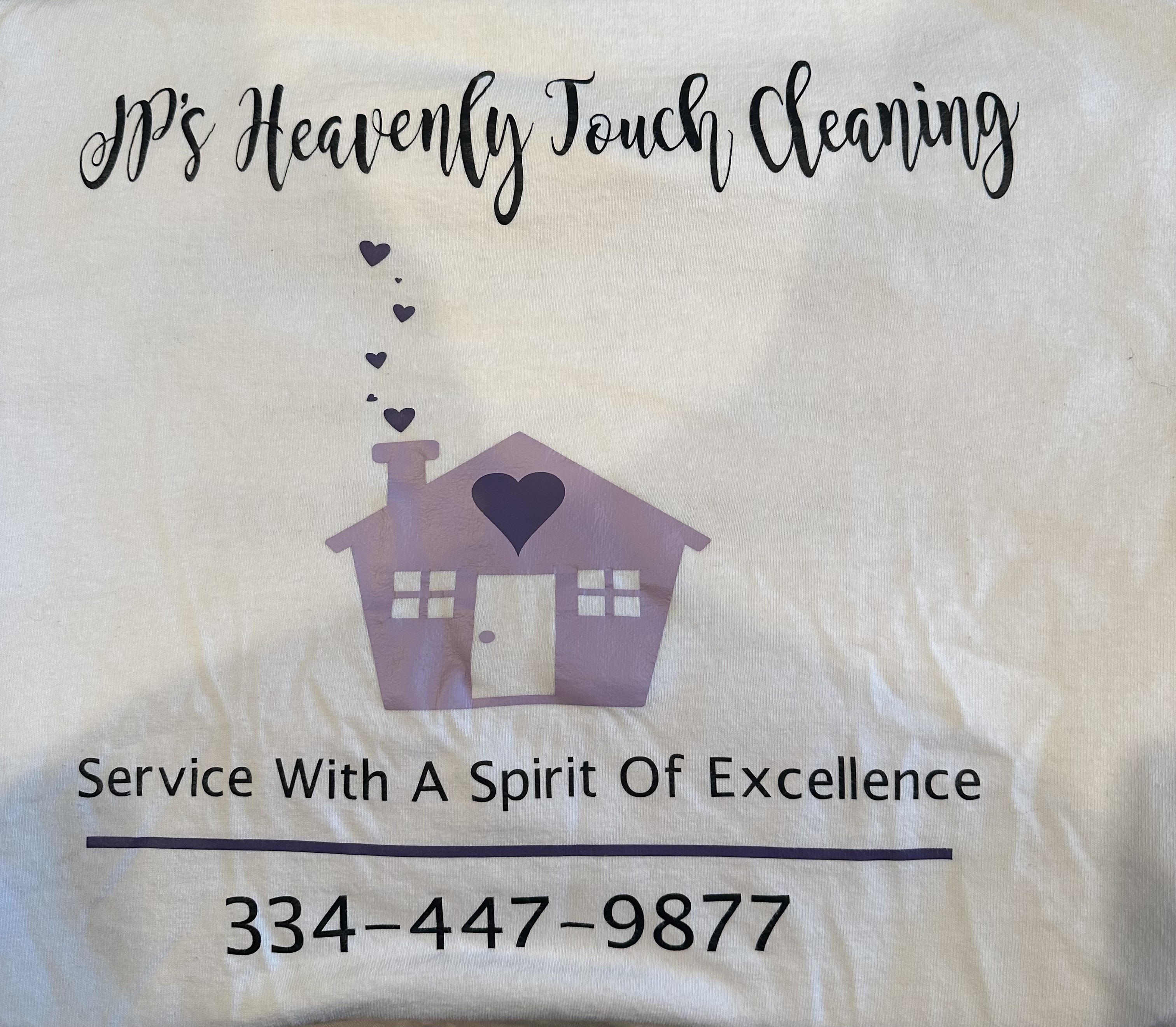Logo for JP's Heavenly Touch Cleaning Services