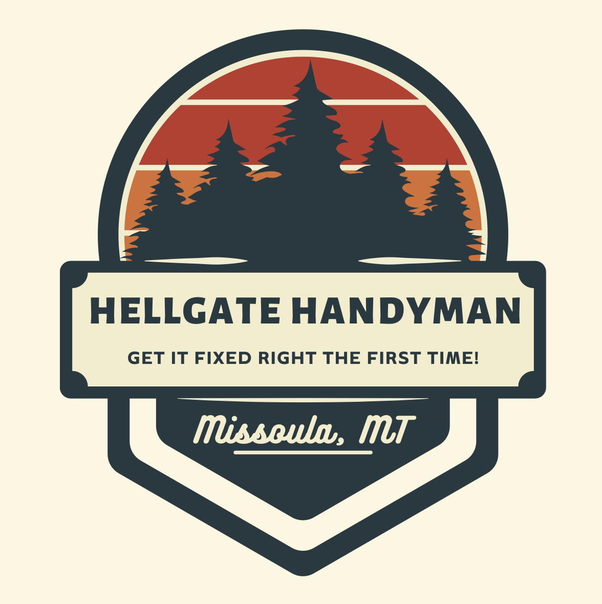 The Hellgate Handyman logo
