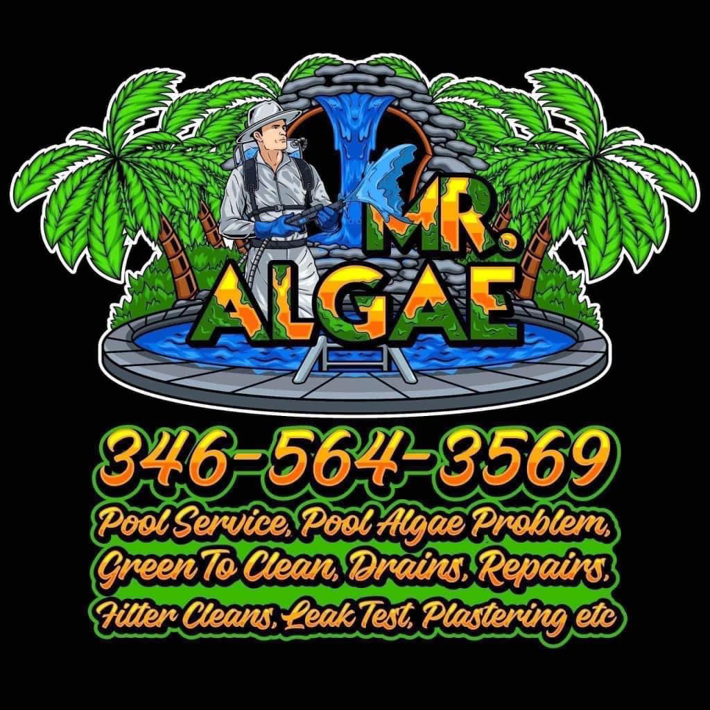 Logo for Mr Algae Pool Service and Repairs