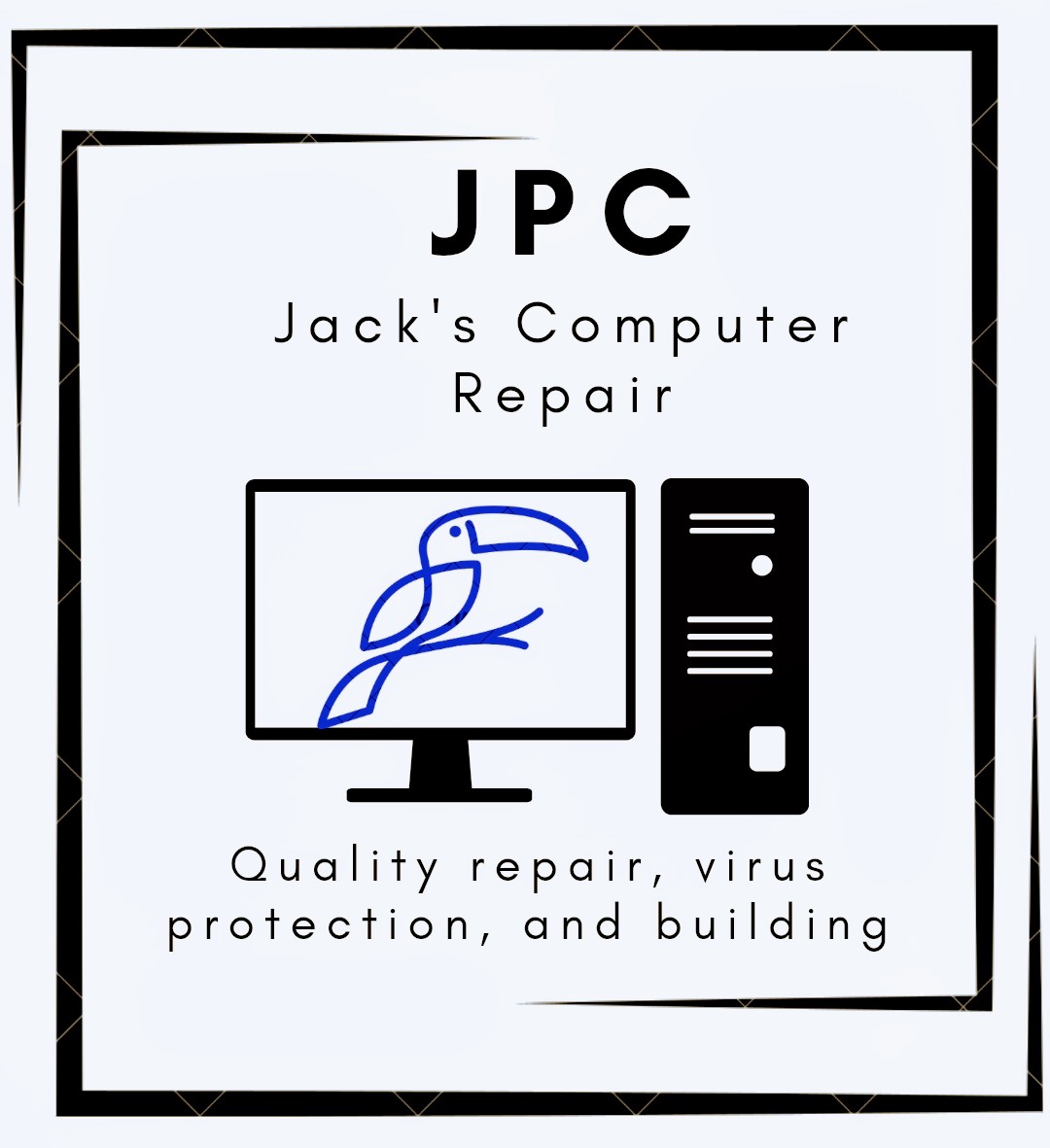 Jack's computer repair logo