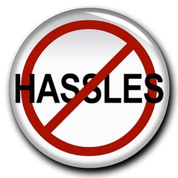 No hassle's handyman services logo