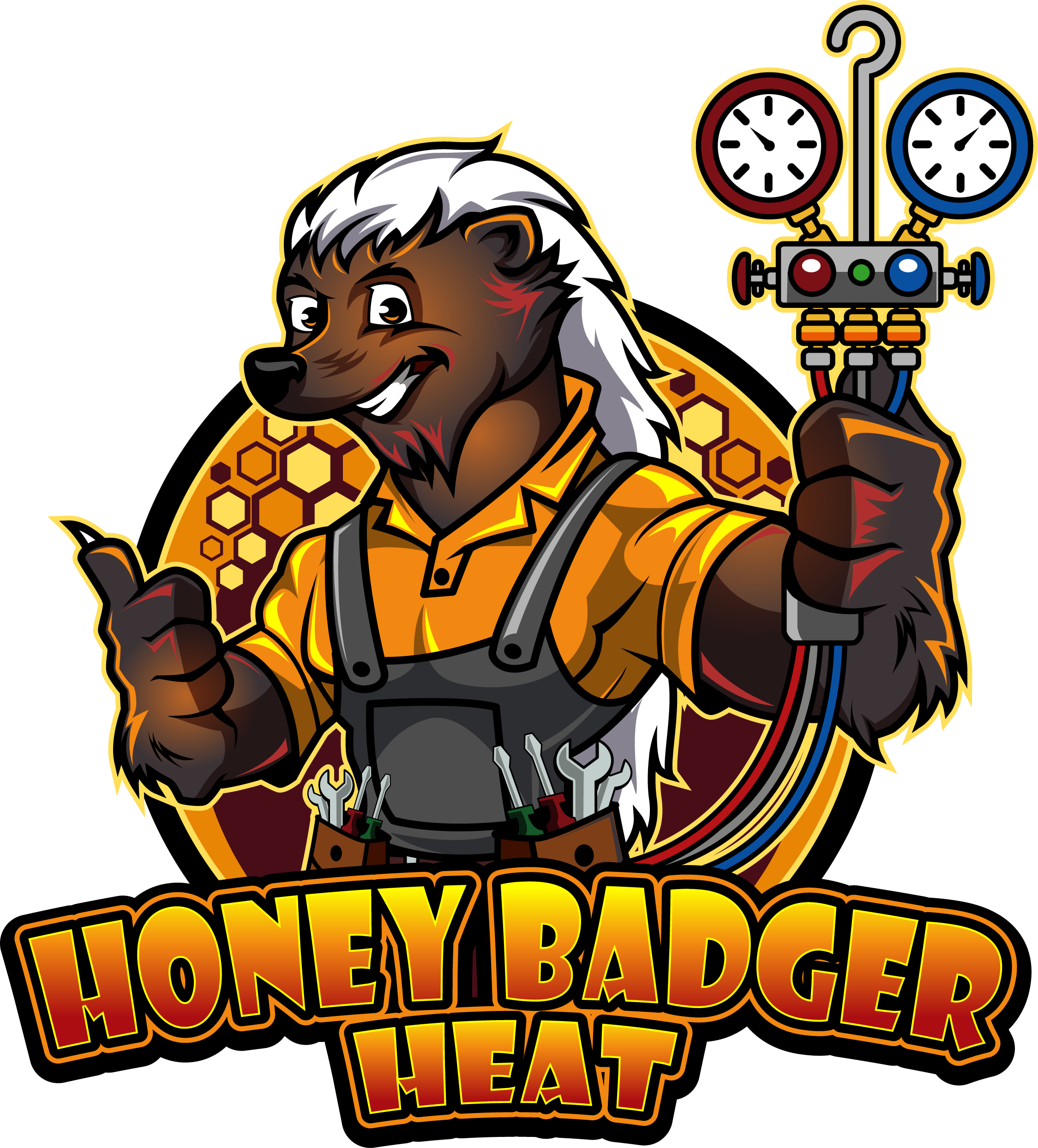 Honey Badger Heat logo