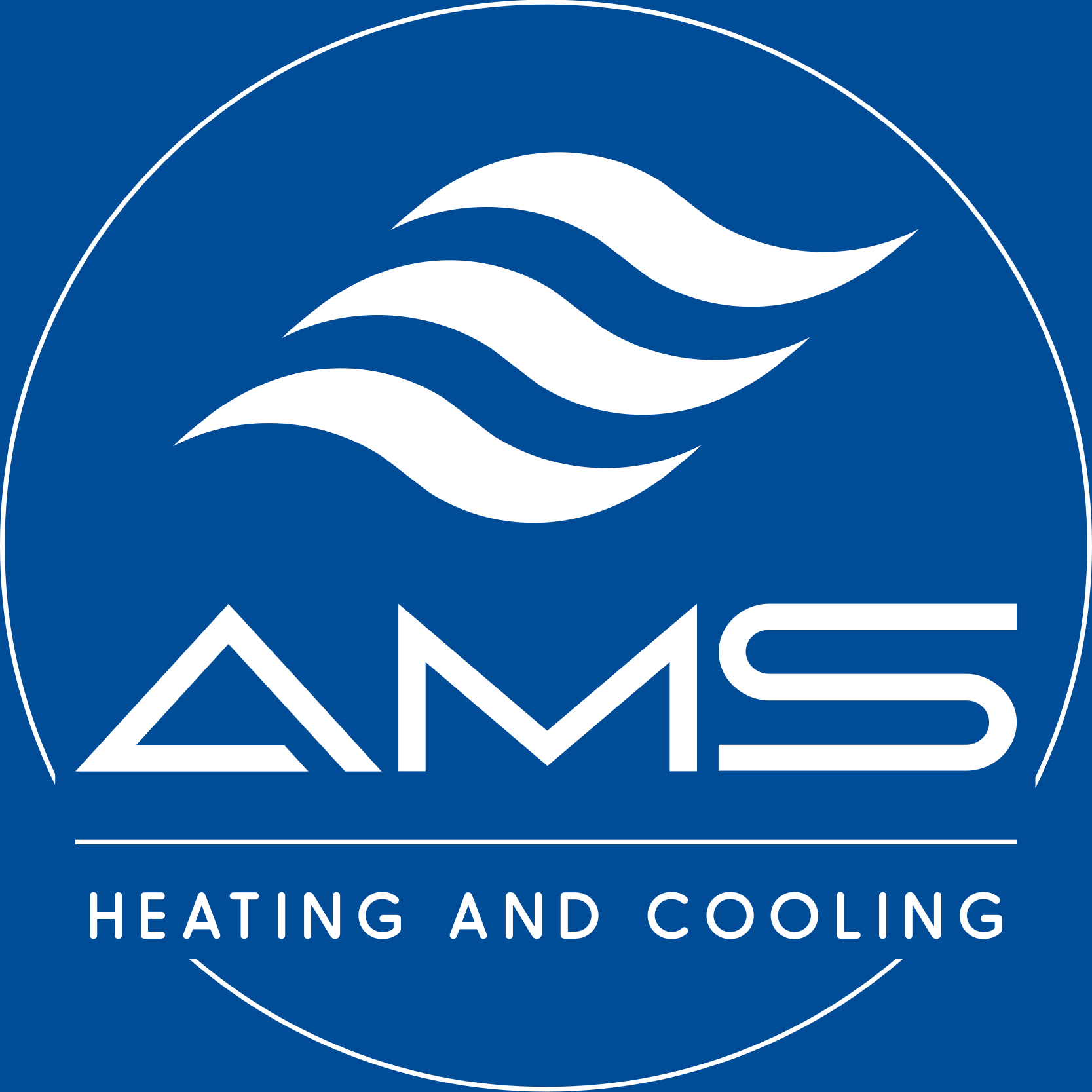 AMS Heating and Cooling logo