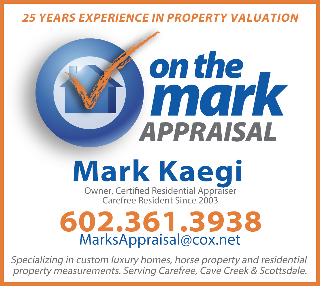 On The Mark Appraisal logo