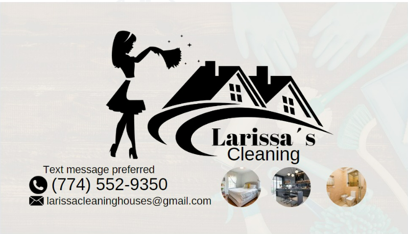 Larissa's Cleaning logo