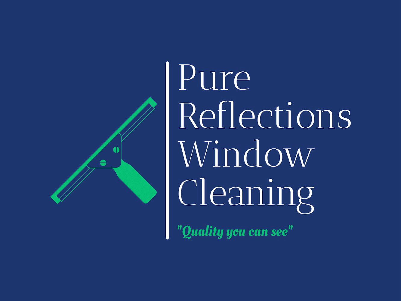 Logo for Pure Reflections Window Cleaning