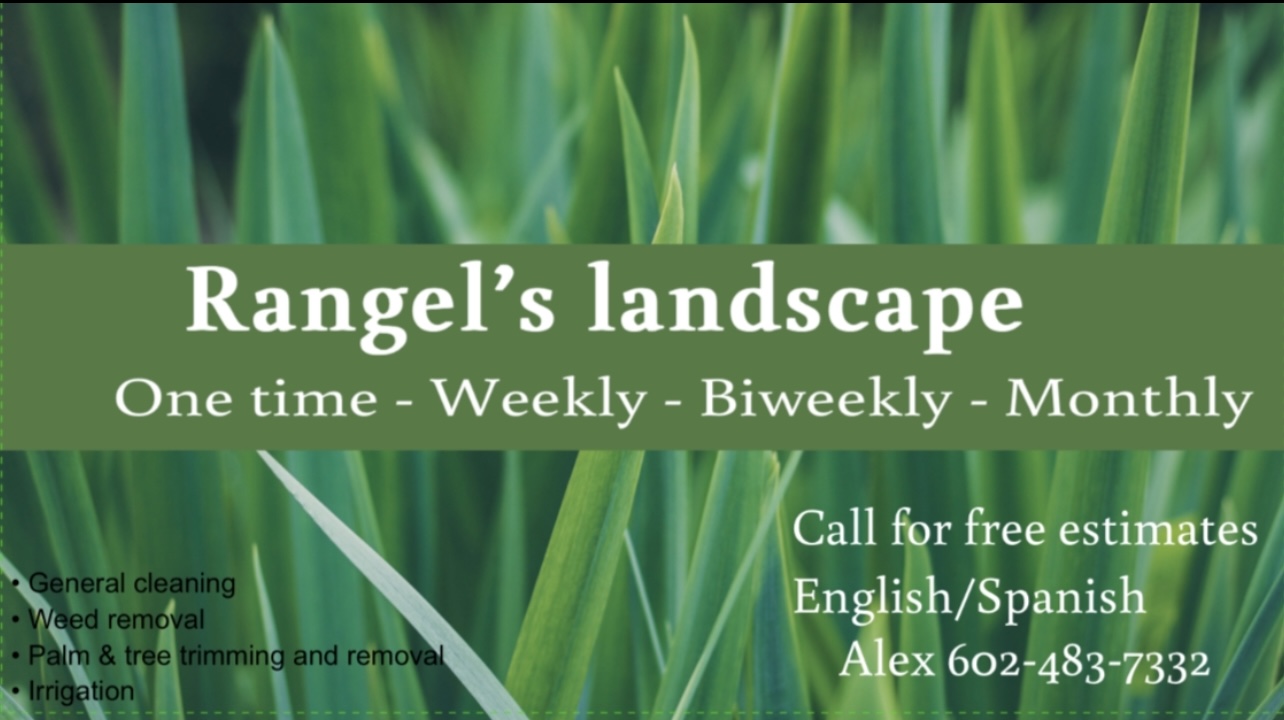 Rangel’s landscaping  logo