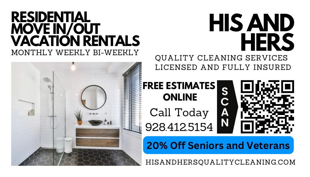His and hers quality cleaning logo