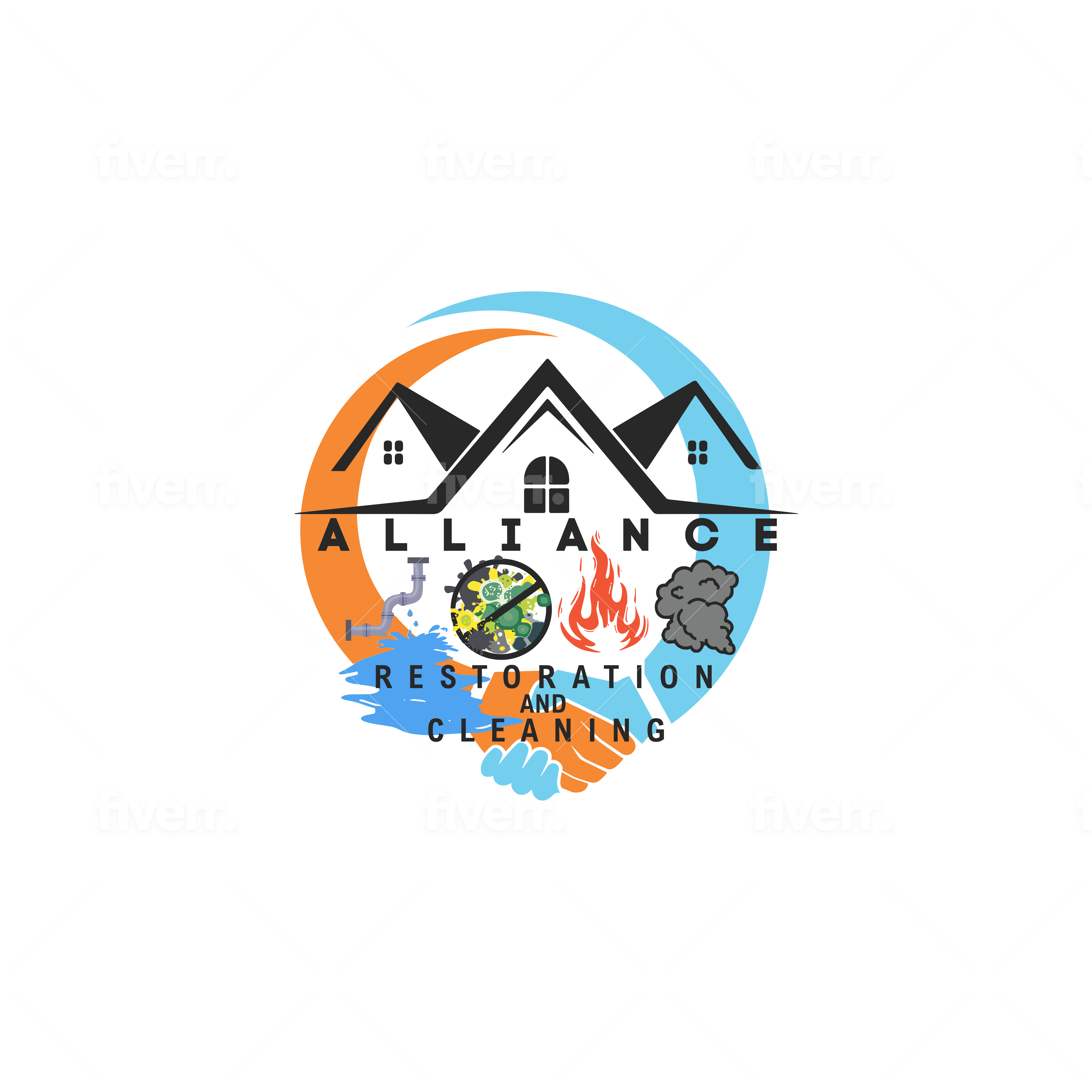 Alliance Restoration and Cleaning logo