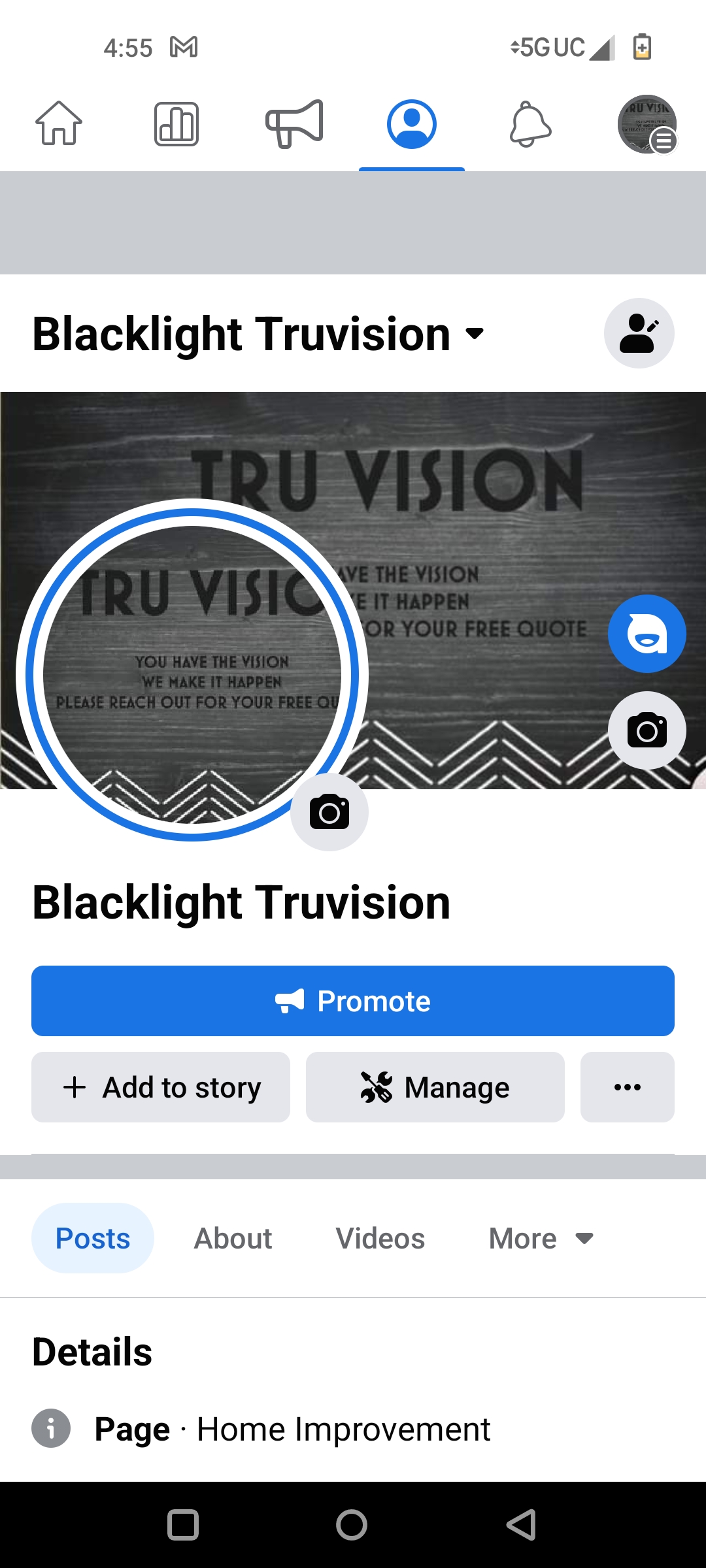 Black Light Tru Vision logo