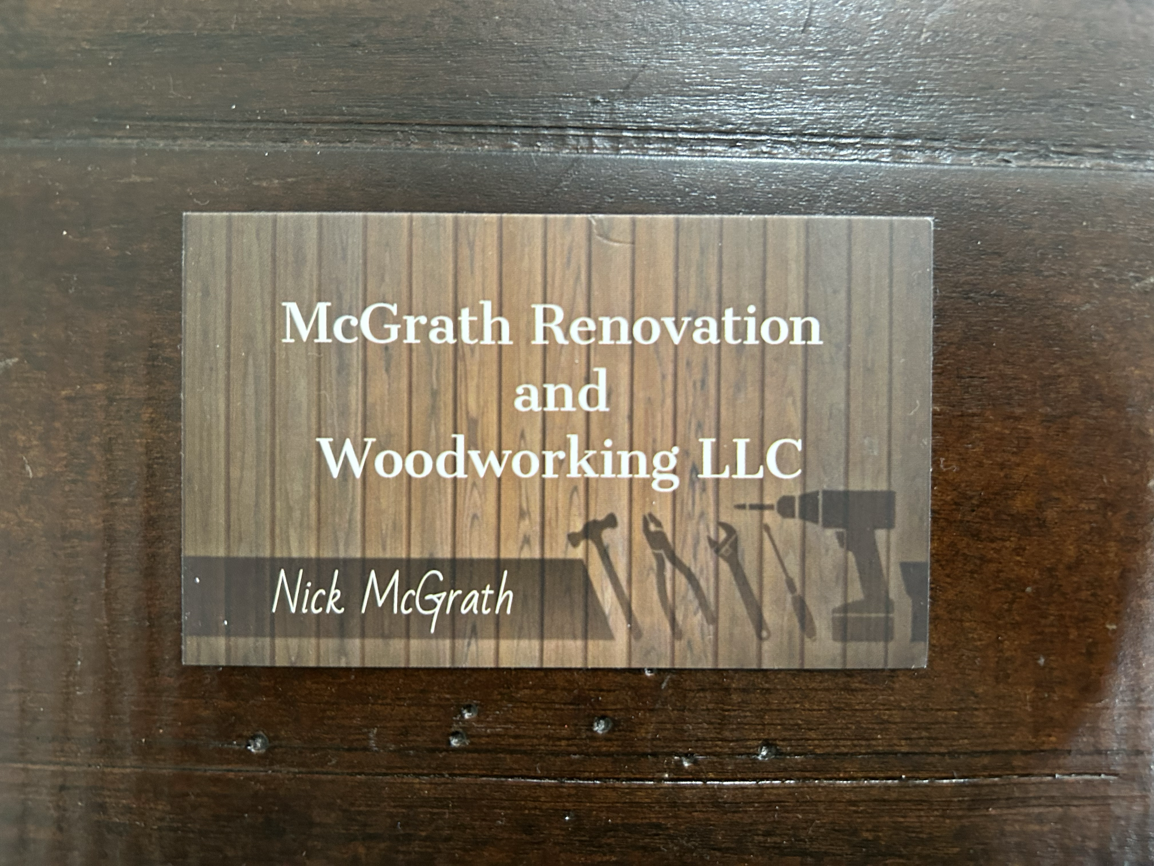 McGrath Renovation and Woodworking logo