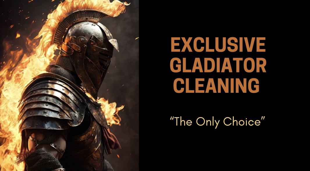 Exclusive Gladiator Cleaning logo