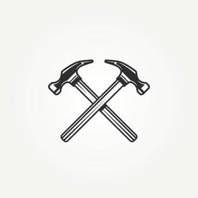 Hunts construction logo